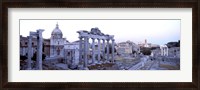 Framed Roman Forum Rome Italy