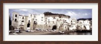 Framed Old Town, Cefalu, Sicily, Italy