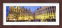 Framed Grand Place, Brussels, Belgium