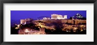Framed Acropolis at Night