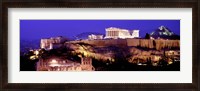 Framed Acropolis at Night