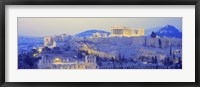 Framed Acropolis at Dusk