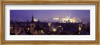 Framed Hradcany Castle, Prague, Czech Republic