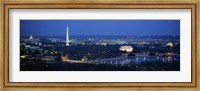 Framed Panoramic view of Washington DC