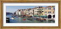 Framed High angle view of a canal, Grand Canal, Venice, Italy