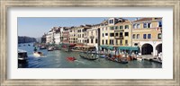 Framed High angle view of a canal, Grand Canal, Venice, Italy