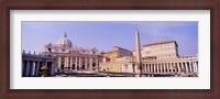 Framed Vatican, St Peters Square, Rome, Italy