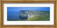 Framed Rock formations at the coast, Cliffs Of Moher, The Burren, County Clare, Republic Of Ireland