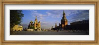 Framed St. Basil's Cathedral, Red Square, Moscow, Russia