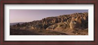 Framed Rock formations on a landscape, Cappadocia, Turkey