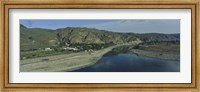 Framed High angle view of Columbia River, Washington State, USA