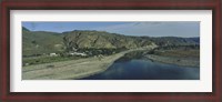 Framed High angle view of Columbia River, Washington State, USA