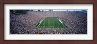 Framed University Of Michigan Football Game, Michigan Stadium, Ann Arbor, Michigan, USA