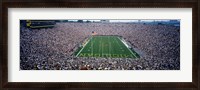 Framed University Of Michigan Football Game, Michigan Stadium, Ann Arbor, Michigan, USA