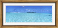 Framed Island in the ocean, Maina, Cook Islands