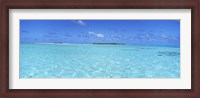 Framed Island in the ocean, Maina, Cook Islands