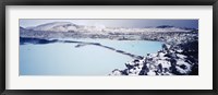 Framed High angle view of a hot spring, Iceland