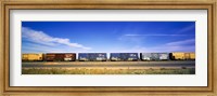 Framed Boxcars Railroad CA