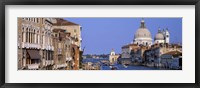 Framed Buildings Along the Grand Canal, Venice Italy