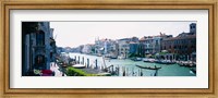 Framed Boats and Gondolas, Grand Canal, Venice, Italy