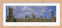 Framed Facade Of Big Ben And The Houses Of Parliament, London, England, United Kingdom