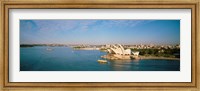 Framed Aerial view of Sydney Opera House