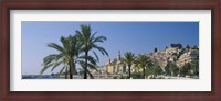 Framed Building On The Waterfront, Menton, France