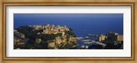 Framed High Angle View Of A City At The Waterfront, Monte Carlo, Monaco