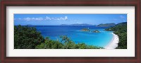 Framed Trunk Bay, St. John US Virgin Islands