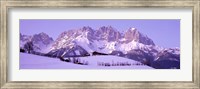 Framed Wilder Kaiser Austrian Alps