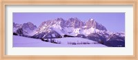Framed Wilder Kaiser Austrian Alps
