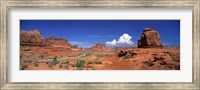 Framed Arches National Park, Moab, Utah, USA