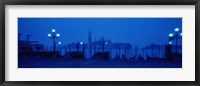 Framed Church of San Giorgio Maggiore with Gondolas Venice Italy