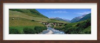 Framed Railway Bridge Switzerland