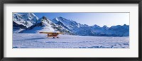 Framed Ski Plane Mannlichen Switzerland