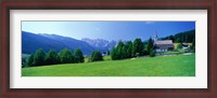Framed Country Churches near Dachstein Gosau Austria