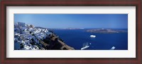 Framed Santorini Greece