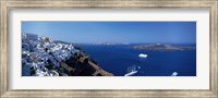 Framed Santorini Greece
