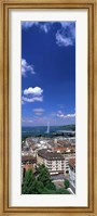 Framed Geneva Switzerland (vertical)