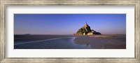 Framed Mont Saint Michel, Normandy, France