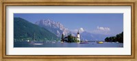 Framed Traunsee Lake Gmunden Austria