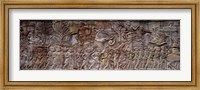 Framed Bas Relief Angkor Wat Cambodia