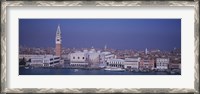 Framed Aerial View Of A City Along A Canal, Venice, Italy