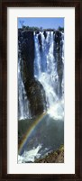 Framed Victoria Falls Zimbabwe Africa (vertical)