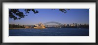 Framed Bridge over water, Sydney Opera House, Sydney, New South Wales, Australia