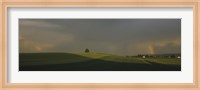 Framed Storm clouds over a field, Canton Of Zurich, Switzerland