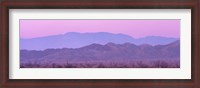 Framed Desert At Sunrise, Anza Borrego California, USA