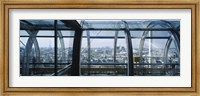 Framed Elevated walkway in a museum, Pompidou Centre, Beauborg, Paris, France