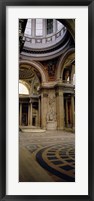 Framed Pantheon Interior Paris France