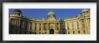 Framed Facade of a palace, Hofburg Palace, Vienna, Austria